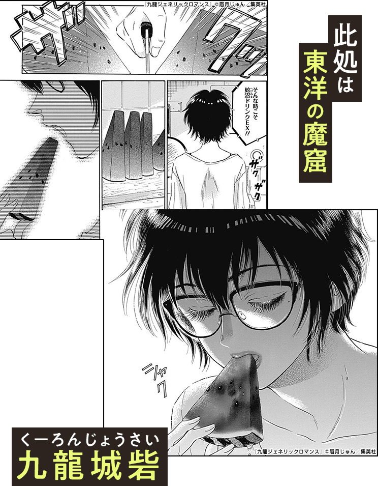 此処は
東洋の魔窟 九龍城砦(くーろんじょうさい)