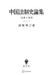 中国法制史論集