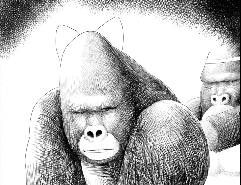 ゴリラ不倫
