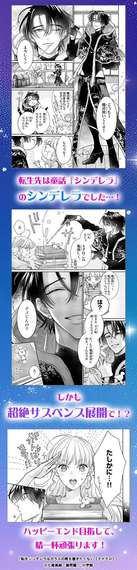 転生シンデレラはガラスの靴を履きたくない【マイクロ】