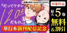 『だってワタシ、120点だもの。』単行本新刊配信記念
