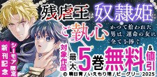 「残虐王は奴隷姫にご執心」新刊記念