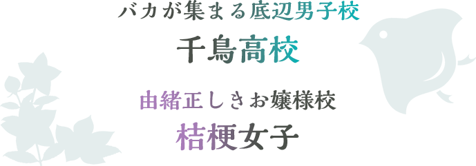 千鳥高校と桔梗女子