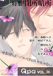 Qpa vol.36  閉所暗所 せまければくっついてればいいじゃない
