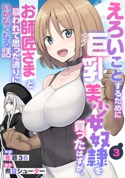 えろいことするために巨乳美少女奴隷を買ったはずが、お師匠さまと慕われて思った通りにいかなくなる話【分冊版】3巻