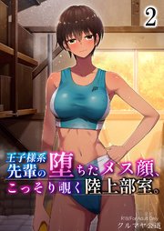 王子様系先輩の堕ちたメス顔、こっそり覗く陸上部室。 2