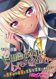 ド田舎の列車でハメられ放題！？ ～黒ギャル車掌と文系女学生に挟まれて～ モザイク版