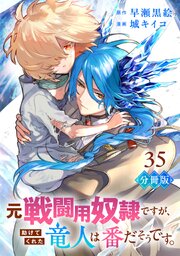 元戦闘用奴隷ですが、助けてくれた竜人は番だそうです。【分冊版】35