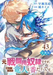元戦闘用奴隷ですが、助けてくれた竜人は番だそうです。【分冊版】43