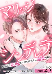 マリッジシンデレラ 拾われた花嫁は一途な副社長に溺愛される 分冊版 23巻