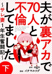 夫が裏アカで70人と不倫してました～サレ妻1年生奮闘記～