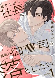 成り上がり社長は、無敵の御曹司を落としたい 1巻