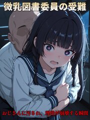 【CG】微乳図書委員の受難 おじさんに汚され、理性が崩壊する瞬間