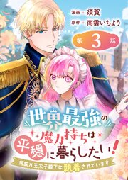 世界最強の魔力持ちは平穏に暮らしたい！ 何故か王太子殿下に執着されています 連載版：3
