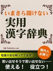 いまさら聞けない 実用漢字辞典