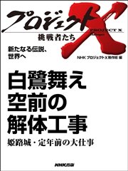 プロジェクトX 挑戦者たち 新たなる伝説、世界へ 白鷺舞え 空前の解体工事姫路城・定年前の大仕事