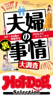 ホットドッグプレスセレクション 夫婦の裏事情大調査 「大人のセックス白書」シリーズ no．306・307合併