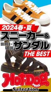 ホットドッグプレスセレクション 2024春・夏 スニーカー＆サンダル THE BEST no．492