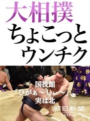 大相撲ちょこっとウンチク 国技館「ひがぁ～しぃ～」、実は北