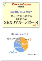 Caz&Caznet特別編集 ネットだから話せるOLたちのSEXリアル・レポート!vol.2