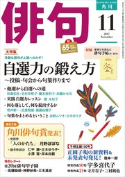 俳句 29年11月号