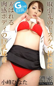 取引先のドスケベ社長に弄ばれる肉感ボディの巨乳秘書 小峰ひなた 濃密グラビア写真集