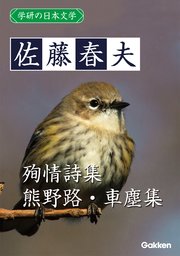 学研の日本文学 佐藤春夫 熊野路 殉情詩集 車塵集
