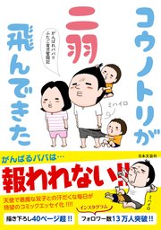 コウノトリが二羽飛んできた：がんばれパパ!!ふたご育児奮闘記