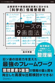 トリーズの9画面法【整理編】 企業研究や新規開拓営業に活かせる[科学的]情報整理術