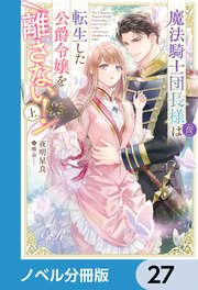 魔法騎士団長様(仮)は転生した公爵令嬢を離さない！【ノベル分冊版】 27