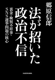 法が招いた政治不信 裏金・検察不祥事・SNS選挙問題の核心