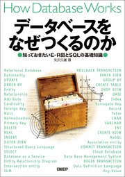 データベースをなぜつくるのか 知っておきたいE-R図とSQLの基礎 1巻
