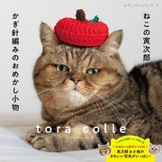 ねこの寅次郎とかぎ針編みのおめかし小物