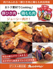 ジューシー肉汁！ 豚ひき肉＋鶏もも肉～おトク素材でCooking♪
