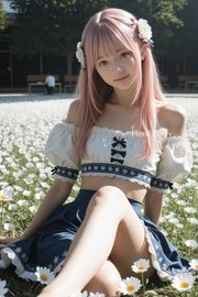 Floral Pinky