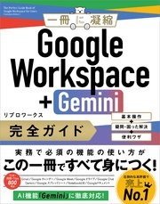 Google Workspace＋Gemini 完全ガイド　基本操作＋疑問・困った解決＋便利ワザ