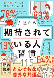 815社17万人を分析してわかった 会社から期待されている人の習慣115 1巻