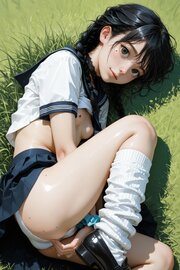 AI Girl Book ～芝生の純潔パノラマ～