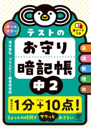 テストのお守り暗記帳　中２