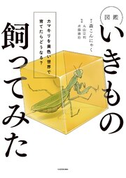 図鑑いきもの飼ってみた　カマキリを黄色い世界で育てたらどうなる？ 1巻