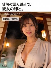 貸切の露天風呂で、彼女の姉と。 ～湯けむりの向こう～ 1巻