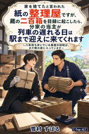 家を捨てたと言われた紙の整理屋ですが、蔵の二百箱を目録に起こしたら、分家の当主が列車の遅れる日は駅まで迎えに来てくれます 1巻