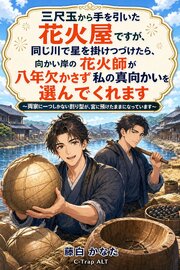 三尺玉から手を引いた花火屋ですが、同じ川で星を掛けつづけたら、向かい岸の花火師が八年欠かさず私の真向かいを選んでくれます 1巻