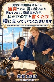 見習いの期限を切られた通詞ですが、言い淀みごと訳していたら、商館主が八年、私が正の字を書くたび横に立っていてくださいます 1巻