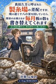 真似た方と呼ばれた製糸場の差配ですが、境の道で十八の釜を回していたら、隣領のお嬢さまが毎月板の数を書き替えてくれます