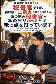 東の家に席を外された秘書官ですが、割印帳に二重丸を打ちつづけたら、西の家の秘書官が私の訛りの出るたび紙に点を打っています